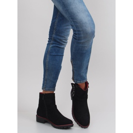 Jodhpur støvler med trim r112p sort 2
