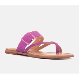 Marco Shoes Bari flip-flops lyserød 1