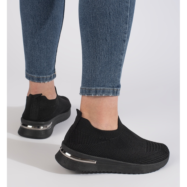 Sorte slip-on sneakers 2