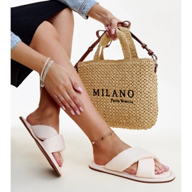 Beige Randa hjemmesko 1
