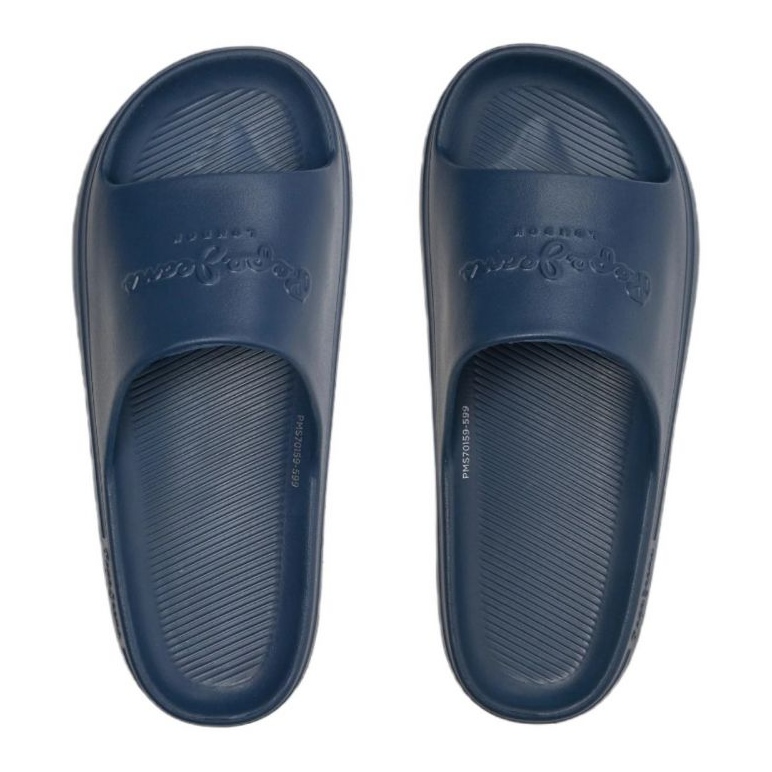 Pepe Jeans Beach Slide M PMS70159 flip-flops blå 1