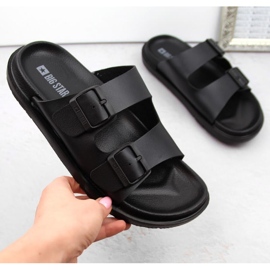 Big Star W INT2004A skumflip-flops med spænder, sort 1
