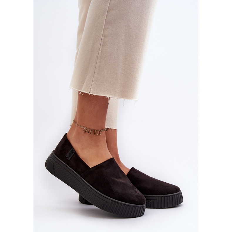 Big Star Sneakers til kvinder NN276010 Memory Foam System Sort 2