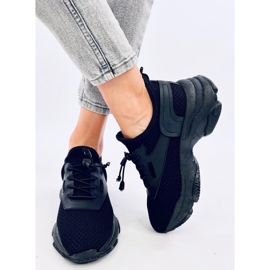 Gymo All Black sneakers sort 2