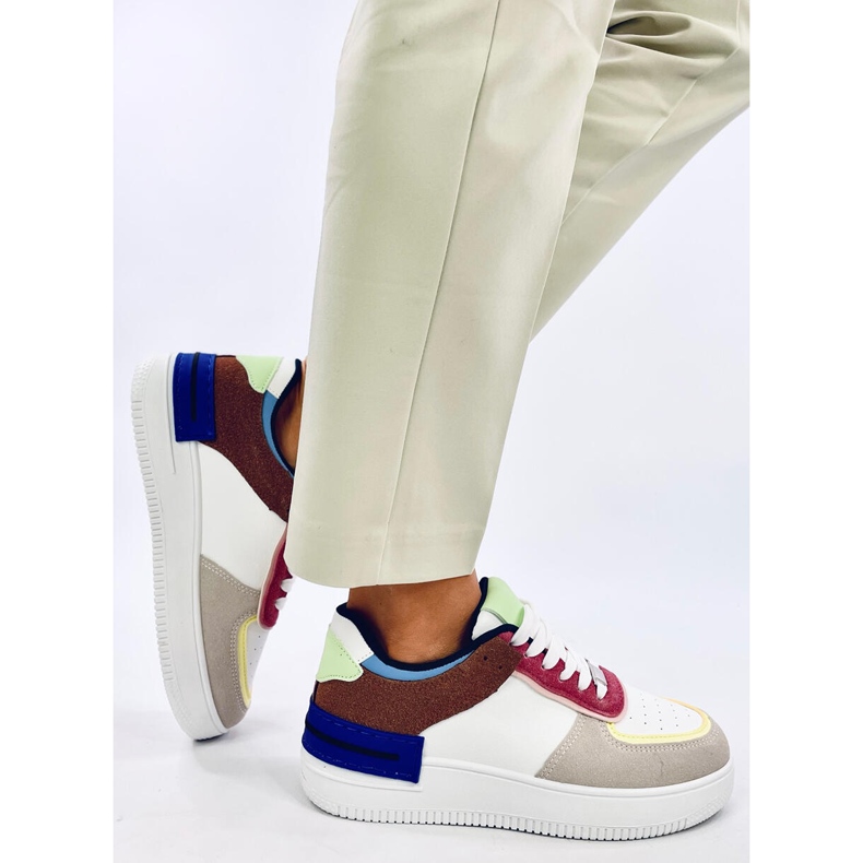 Adames Grey farverige sneakers hvid 2