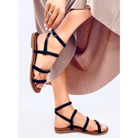 Hazel sorte gladiatorsandaler 2