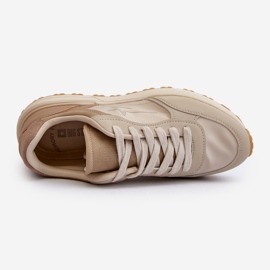 Herresneakers Big Star NN174067 Memory Foam System Beige 2