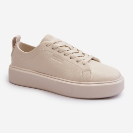 Lette damesneakers Big Star NN274321 Memory Foam System Beige 1
