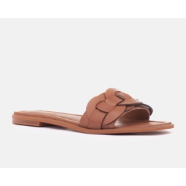 Marco Shoes Avilla flip-flops brun 1