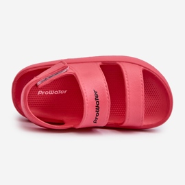 Lette velcroskumsandaler ProWater PRO-24-05-02K Pink lyserød 2