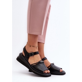 Damesandaler Vinceza 66624 sort 2