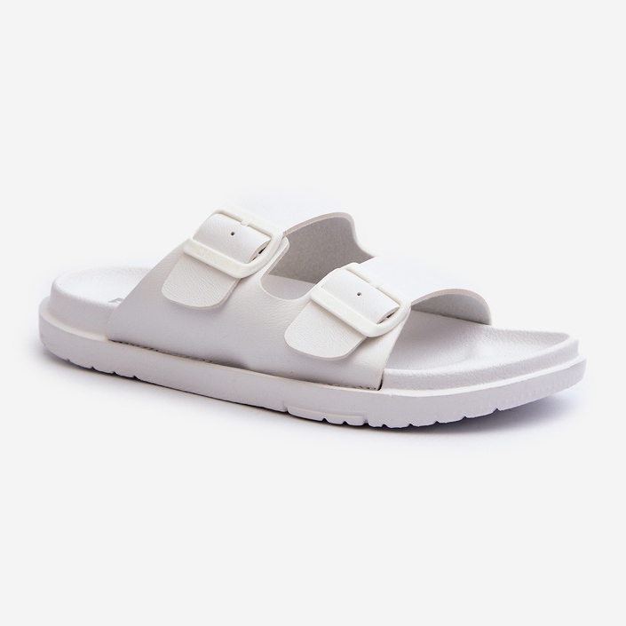 Lette skum-flip-flops til kvinder med spænder Big Star NN274A751 Hvid 1