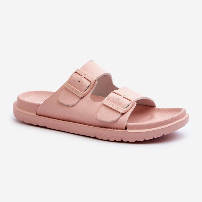 Lette skum-flip-flops til kvinder med spænder Big Star NN274A753 Pink lyserød 1