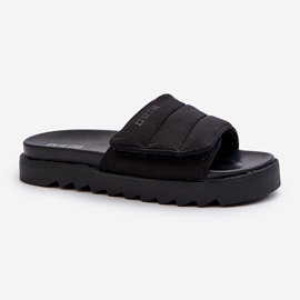 Platform flip-flops til kvinder Big Star NN274772 Sort 2