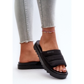 Platform flip-flops til kvinder Big Star NN274772 Sort 6