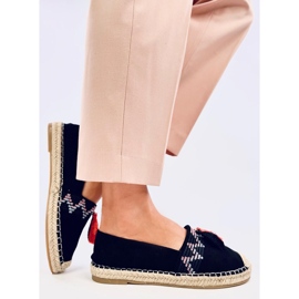 Boho espadriller med Birna Black frynser sort 2