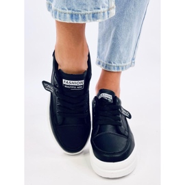Bastu sorte sneakers til kvinder 1