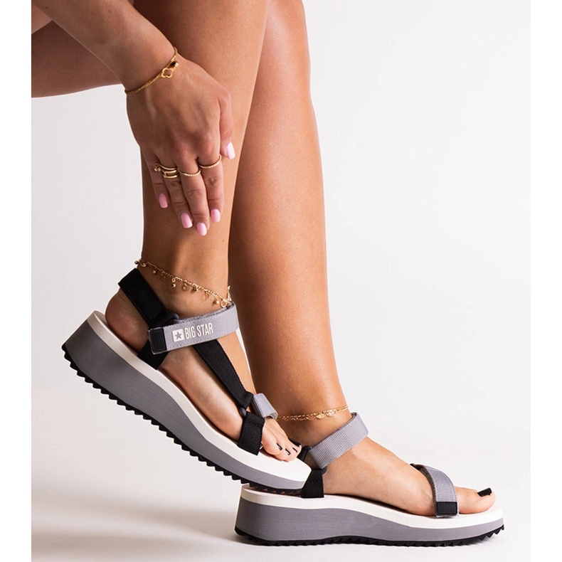 Sorte Big Star sandaler NN274A054 1