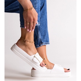 White Big Star NN274A661 flip-flops hvid 1