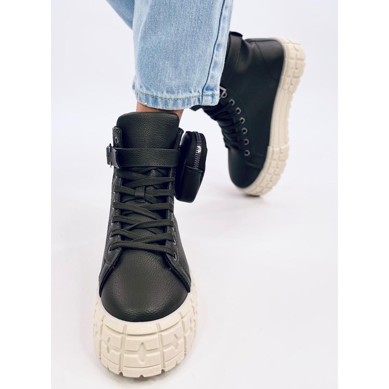 Burn Green sneakers til anklen grøn 2