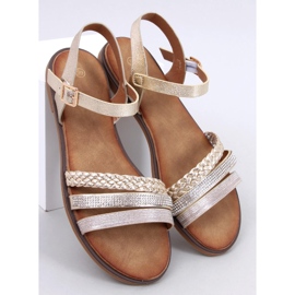 Pasini Gold damesandaler gylden 1