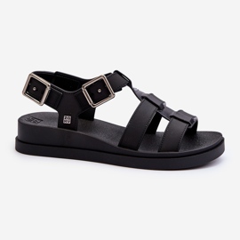 Duftende glatte damesandaler ZAXY NN285007 Sort 1