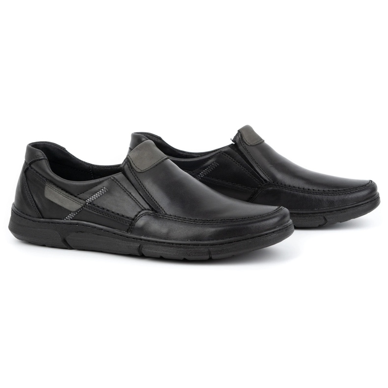 Olivier Herre slip-on sko 62K sort 2