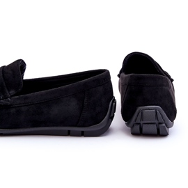 Confly Mænds ruskind sorte loafers 4