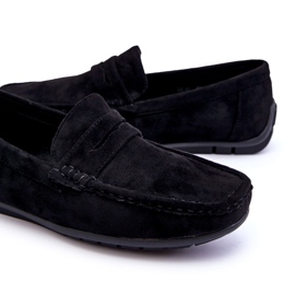 Confly Mænds ruskind sorte loafers 3