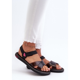 Duftende flade sandaler ZAXY JJ285011 Sort 2