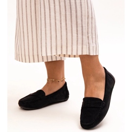 Sorte klassiske Morton loafers 1