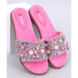 Abriel Fuchsia stenflip-flops lyserød 1