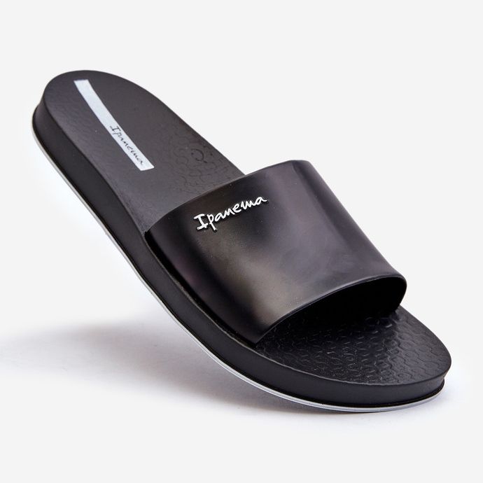 Gummi-flip-flops til mænd 82832 Ipanema Slide Unisex Sort 1