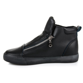 Lgm High-top sneakers med lynlås sort 1