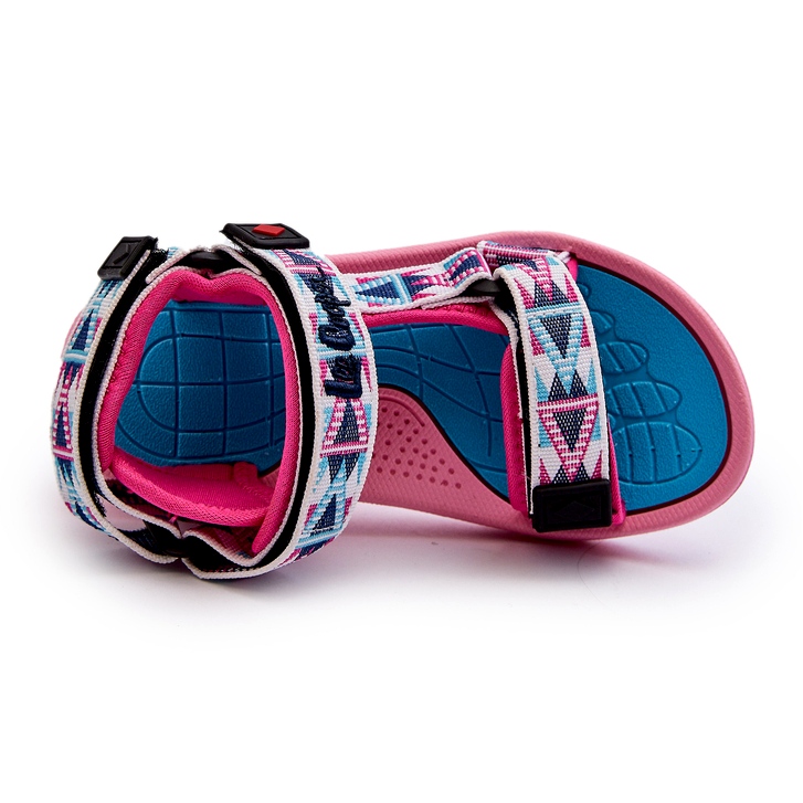 Pigeres velcro Sandaler Lee Cooper LCW-24-34-2600 Pink lyserød 3