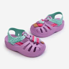 Børnesandaler med velcro 83486 Ipanema Summer Xiii Baby lilla 1