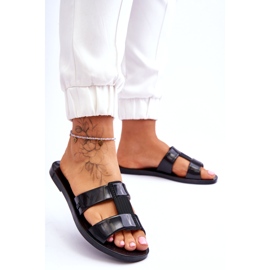 Kvinders veganske flip -flops zaxy jj285263 sort 3