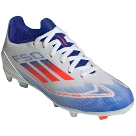 Adidas F50 League FG/MG IF1367 fodboldsko hvid 1