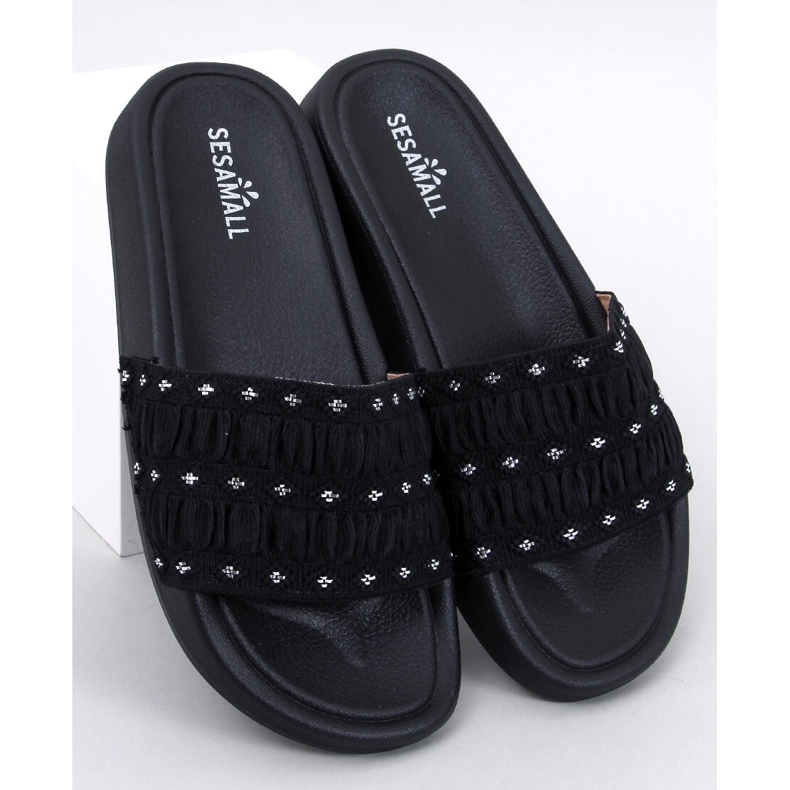 Diakis sorte flip-flops til kvinder 1