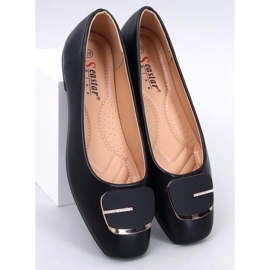 Elegante Montani Black ballet lejligheder sort 1