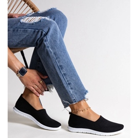 Sorte Shalha slip-on sneakers 1