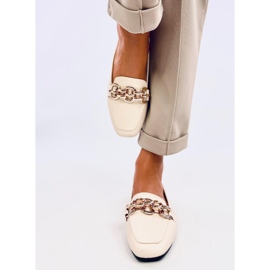 Dame loafers Bianca Beige 1