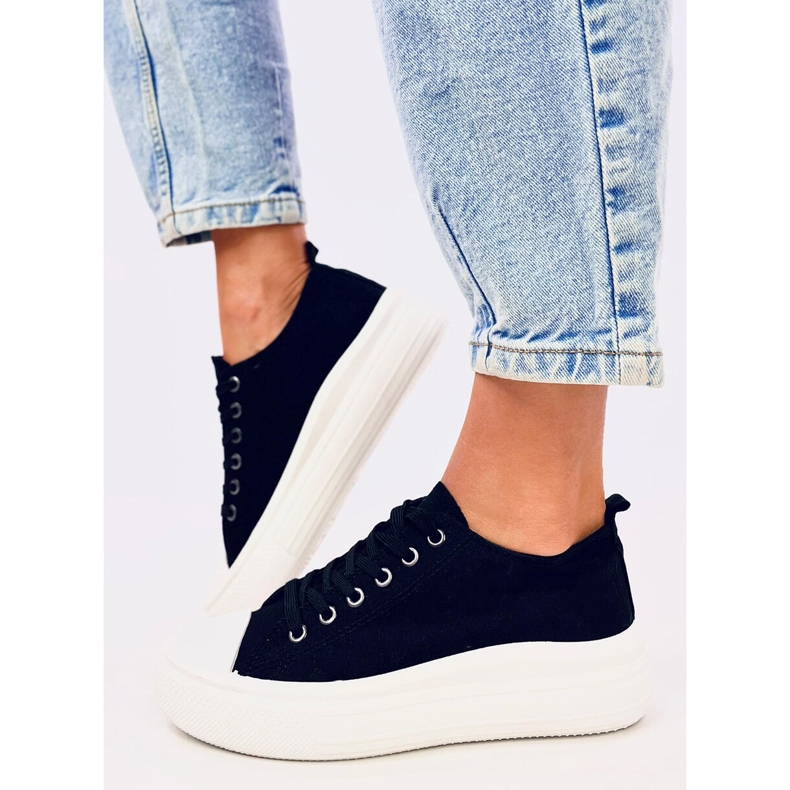 Ebbe Black damesneakers sort 2