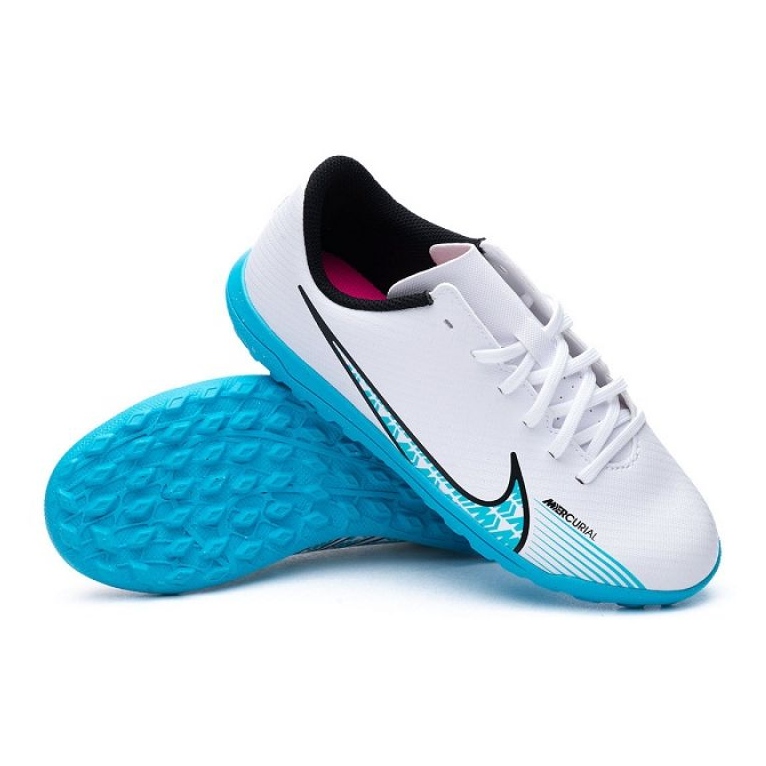 Nike Vapor 15 Club Tf DJ5956-146 sko hvid 1