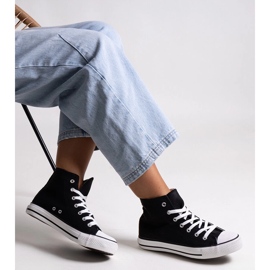 Efren sorte high-top sneakers 1