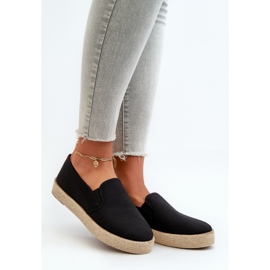 News Kvinders Espadriller På Platform Sort Naloenma 1