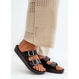 Komfortable dameflip-flops med spænder Inblu CP000034 Sort 2