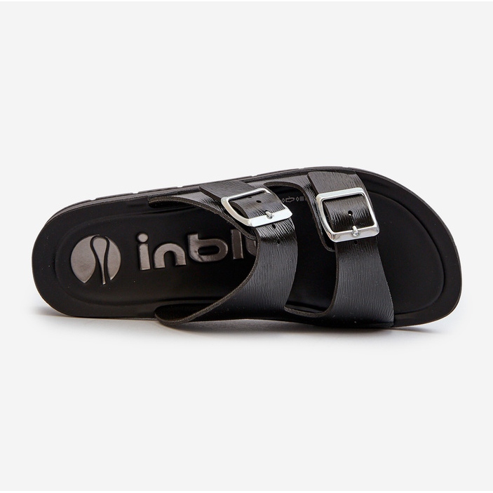 Komfortable dameflip-flops med spænder Inblu CP000034 Sort 1