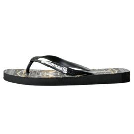 Philipp Plein M IMPS901 flip-flops til mænd sort 2
