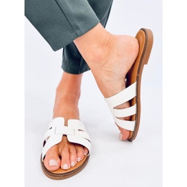 Charnes White flip-flops til kvinder hvid 2